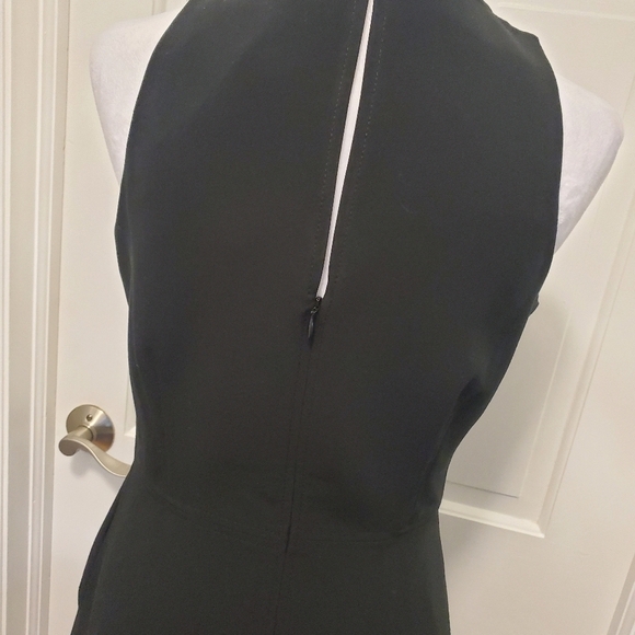 NWT Banana Republic Black Skater Dress, Classic, Formal, Size 6, Retail $118.00 - Picture 5 of 11